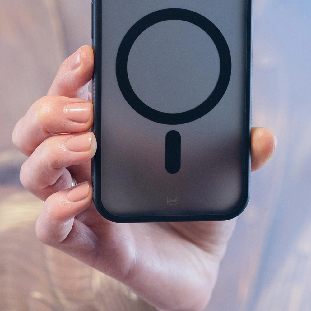 MagSafe futrola za Apple iPhone 17 Pro Max, 3MK, Smoke MagCase, Crna