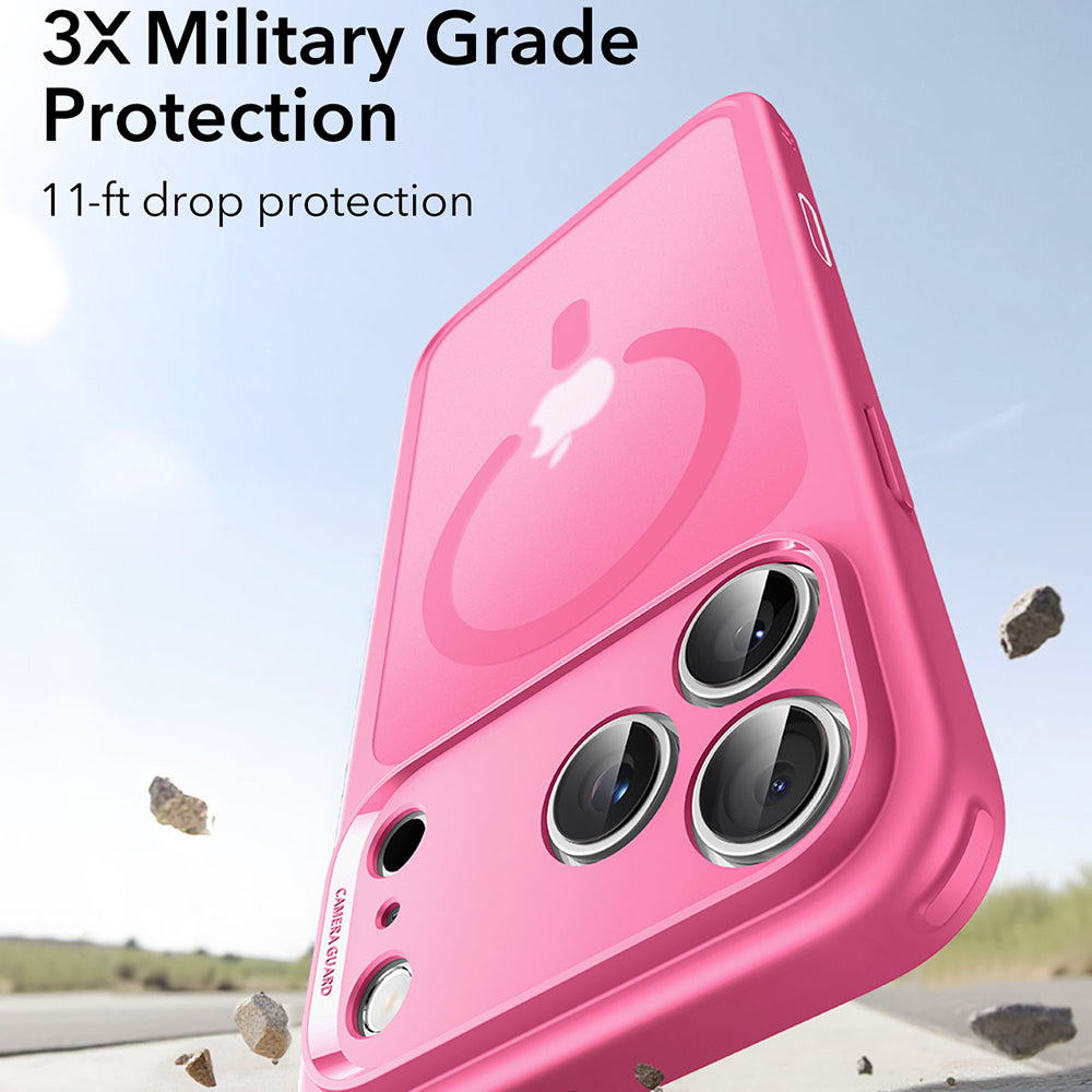 Futrola MagSafe za Apple iPhone 17 Pro Max, ESR, Classic Hybrid, Satin Pink