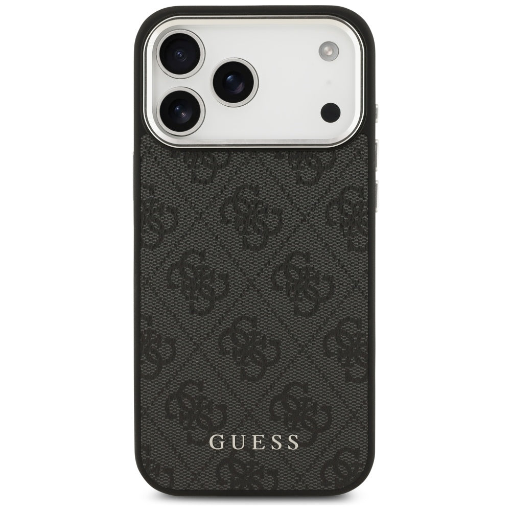 MagSafe futrola za Apple iPhone 17 Pro Max, Guess, 4G Classic Logo, Crna