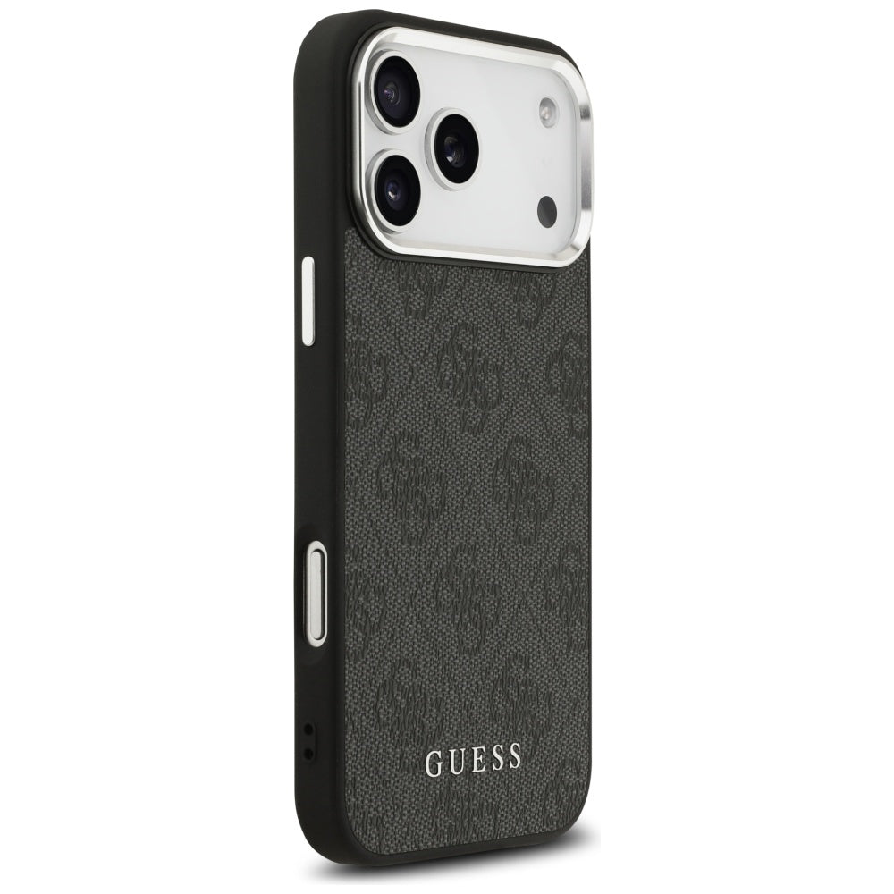 MagSafe futrola za Apple iPhone 17 Pro Max, Guess, 4G Classic Logo, Crna