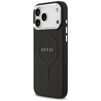 MagSafe futrola za Apple iPhone 17 Pro Max, Guess, Classic Logo, Crna