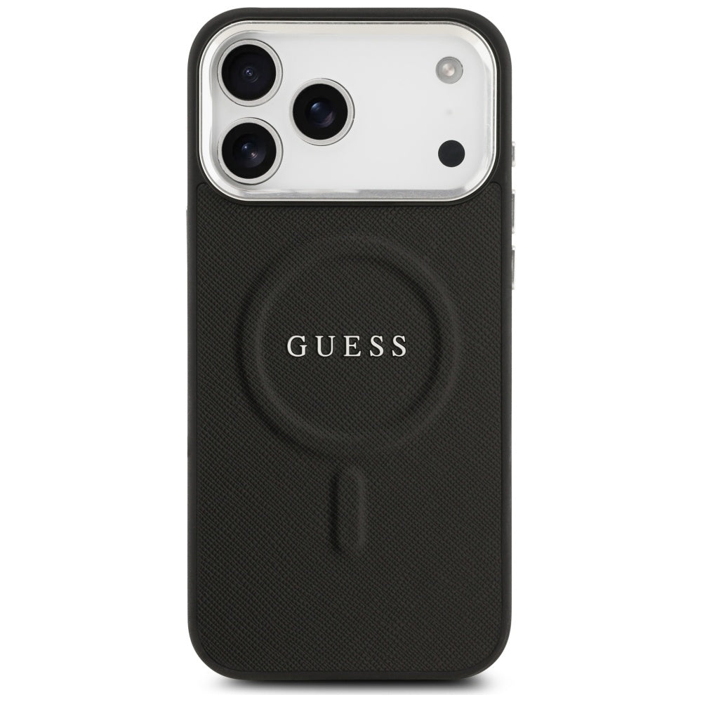 MagSafe futrola za Apple iPhone 17 Pro Max, Guess, Classic Logo, Crna