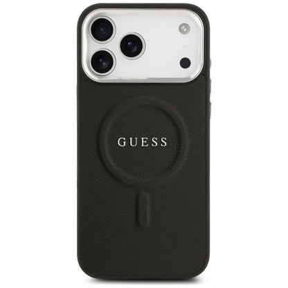 MagSafe futrola za Apple iPhone 17 Pro Max, Guess, Classic Logo, Crna