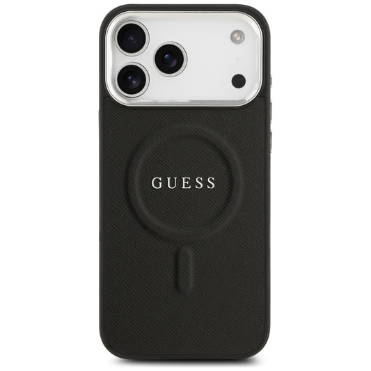 MagSafe futrola za Apple iPhone 17 Pro Max, Guess, Classic Logo, Crna