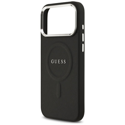 MagSafe futrola za Apple iPhone 17 Pro Max, Guess, Classic Logo, Crna