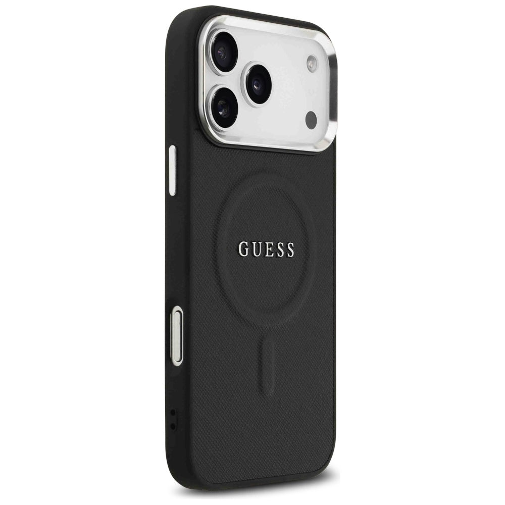 MagSafe futrola za Apple iPhone 17 Pro Max, Guess, Classic Logo, Crna