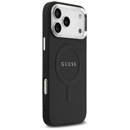 MagSafe futrola za Apple iPhone 17 Pro Max, Guess, Classic Logo, Crna