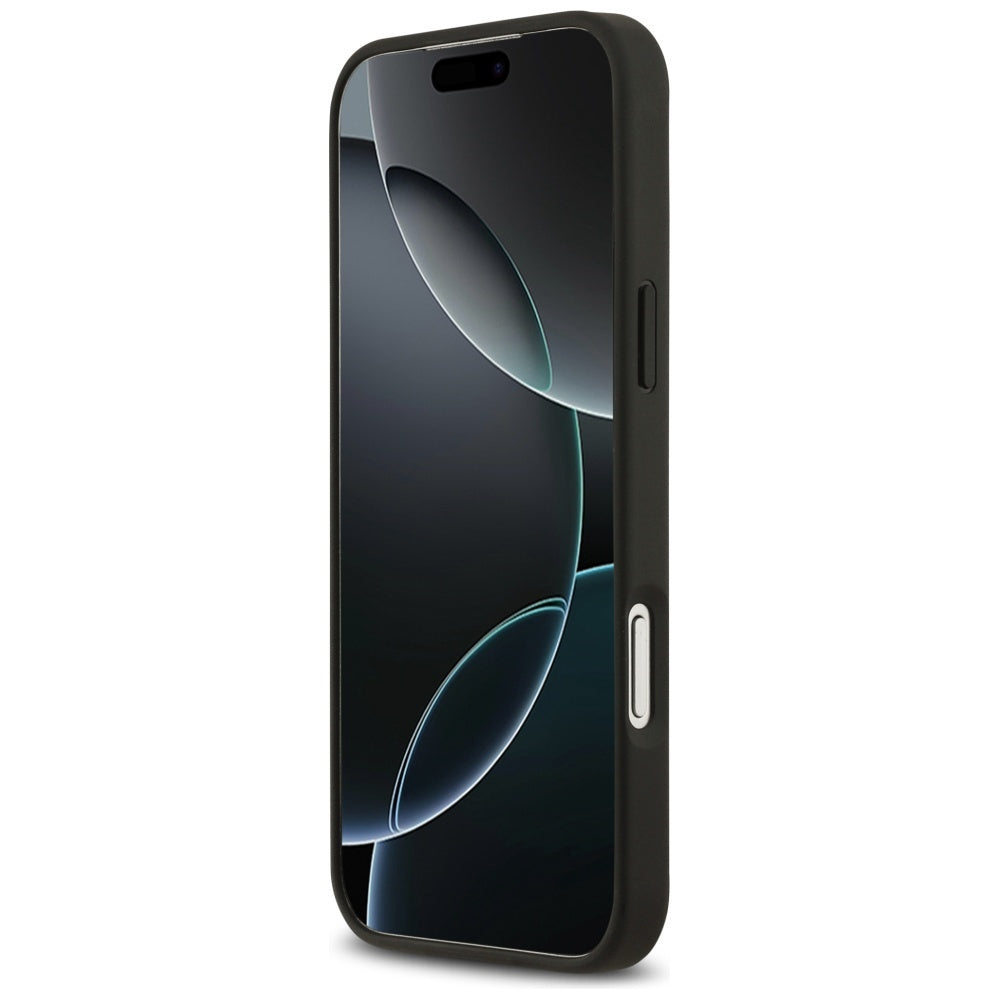 MagSafe futrola za Apple iPhone 17 Pro Max, Guess, Grained Flowers, Crna