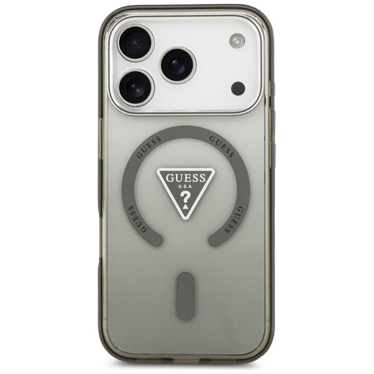 MagSafe futrola za Apple iPhone 17 Pro Max, Guess, IML Gradient Triangle Logo, Kaki
