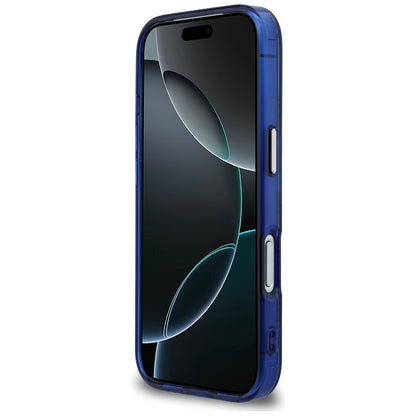 Futrola MagSafe za Apple iPhone 17 Pro Max, Guess, IML Peony Dot, Plava