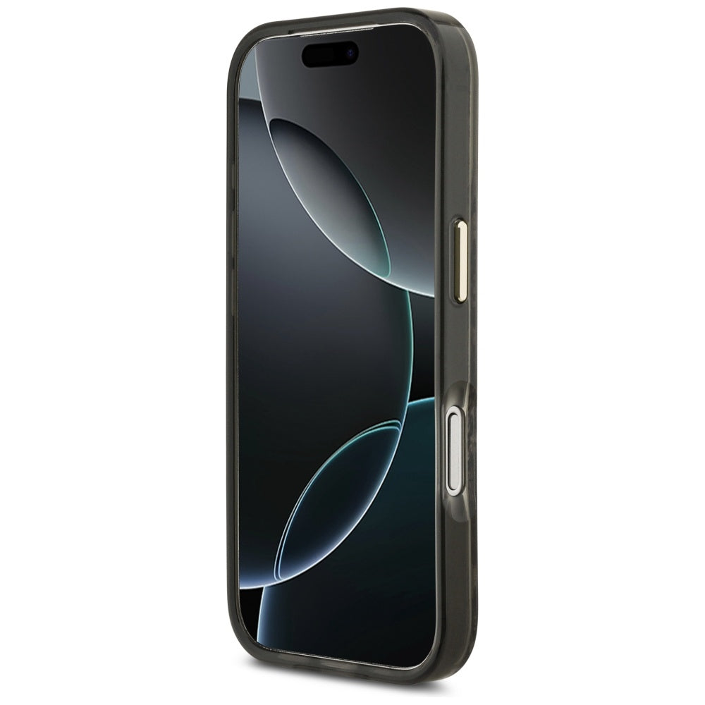 Husa MagSafe za Apple iPhone 17 Pro Max, Guess, Python uzorak, smeđa