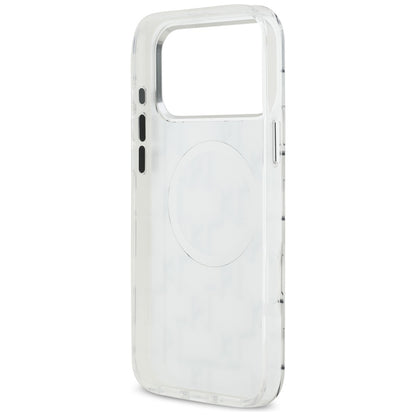 Futrola MagSafe za Apple iPhone 17 Pro Max, Karl Lagerfeld, IML KL Monogram, Bijela