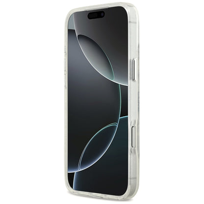 Futrola MagSafe za Apple iPhone 17 Pro Max, Karl Lagerfeld, IML Sketch Logo Glitter Karl & Choupette, Prozirna