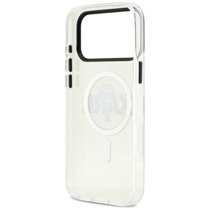 Futrola MagSafe za Apple iPhone 17 Pro Max, Karl Lagerfeld, IML Sketch Logo Karl, Prozirna