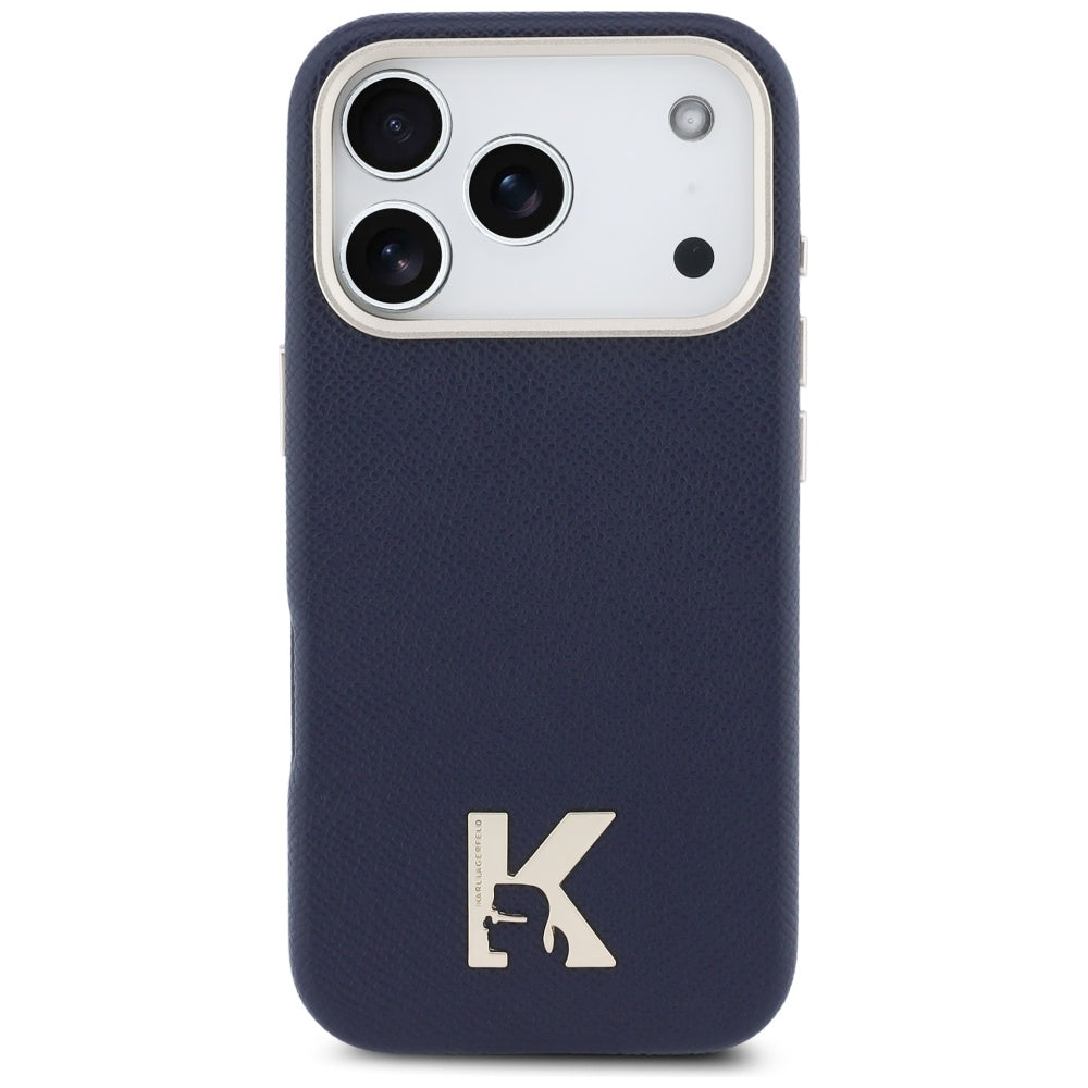 Futrola MagSafe za Apple iPhone 17 Pro Max, Karl Lagerfeld, Karl Head Logo, Plava
