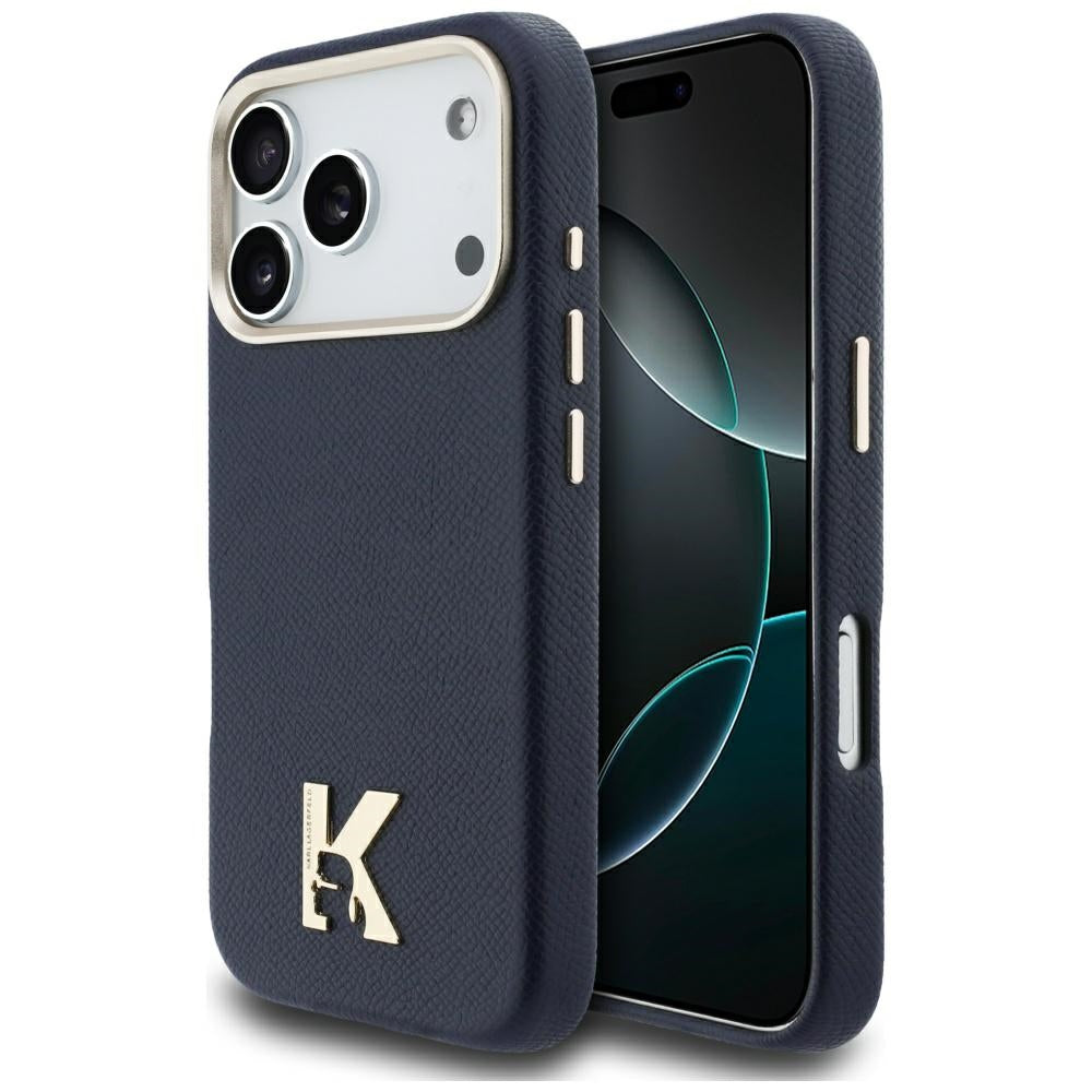Futrola MagSafe za Apple iPhone 17 Pro Max, Karl Lagerfeld, Karl Head Logo, Plava