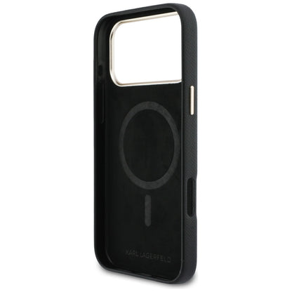 MagSafe futrola za Apple iPhone 17 Pro Max, Karl Lagerfeld, Karl Head Logo, Crna