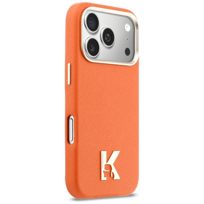 Futrola MagSafe za Apple iPhone 17 Pro Max, Karl Lagerfeld, Karl Head Logo, Narančasta
