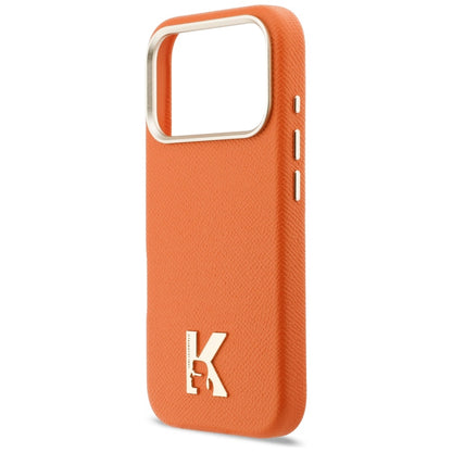 Futrola MagSafe za Apple iPhone 17 Pro Max, Karl Lagerfeld, Karl Head Logo, Narančasta