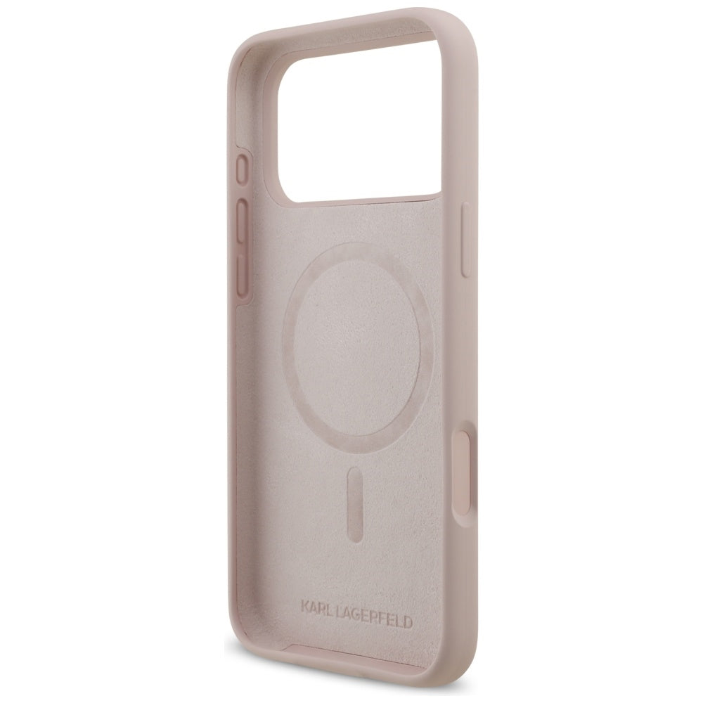 MagSafe futrola za Apple iPhone 17 Pro Max, Karl Lagerfeld, Ring Karl & Choupette, Roza
