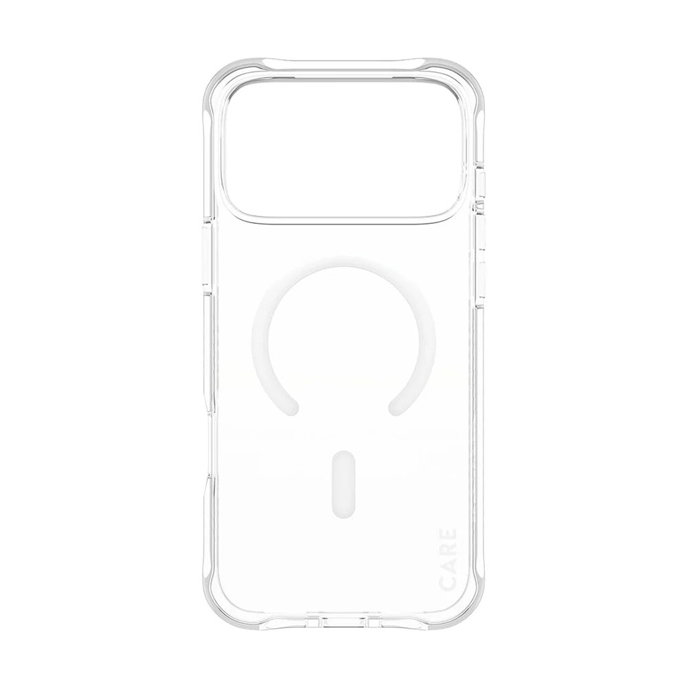 Futrola MagSafe za Apple iPhone 17 Pro Max, PanzerGlass, Care Fashionable, Bijela Prozirna