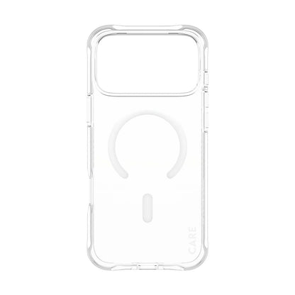 Futrola MagSafe za Apple iPhone 17 Pro Max, PanzerGlass, Care Fashionable, Bijela Prozirna