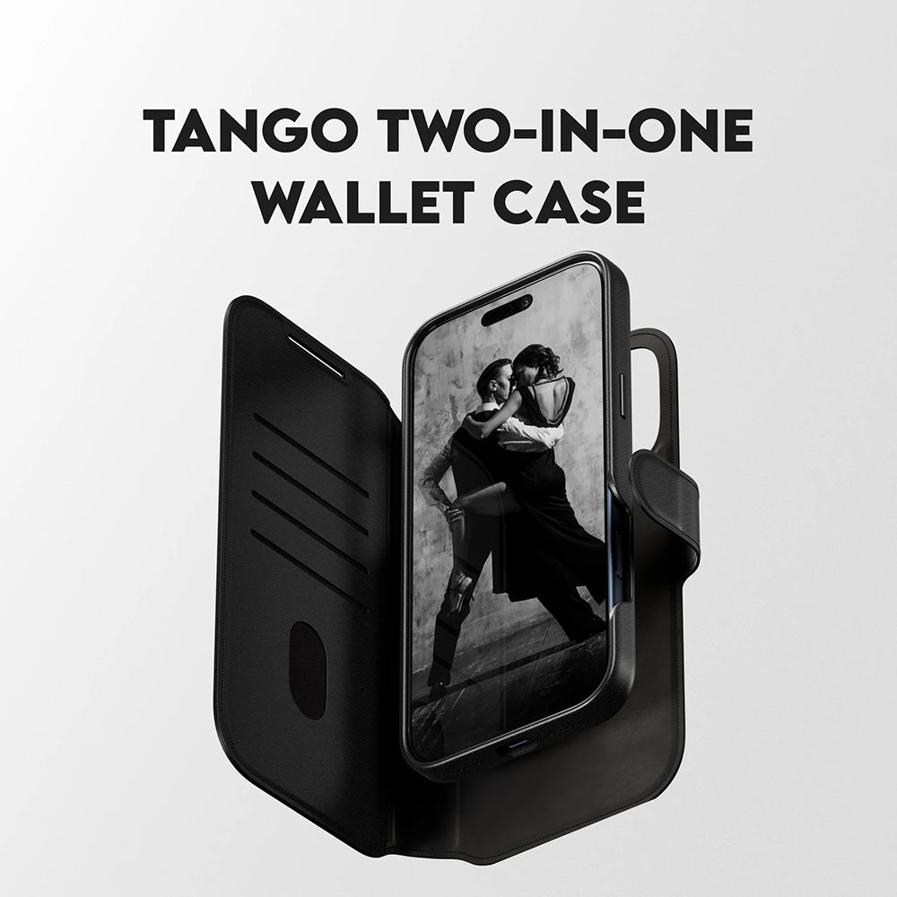 Futrola MagSafe za Apple iPhone 17 Pro Max, PanzerGlass, Care Feature Tango Two-in-One, Crna