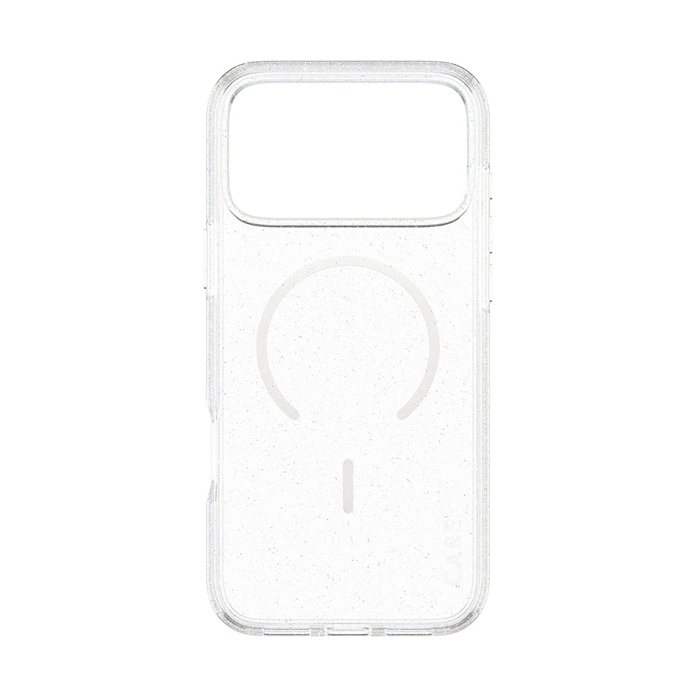 Futrola MagSafe za Apple iPhone 17 Pro Max, PanzerGlass, Care Urban Explorer Star Lit, Bijela Prozirna