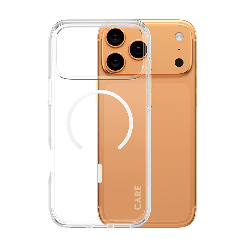 Futrola MagSafe za Apple iPhone 17 Pro Max, PanzerGlass, Care Urban Explorer, Bijela Prozirnost