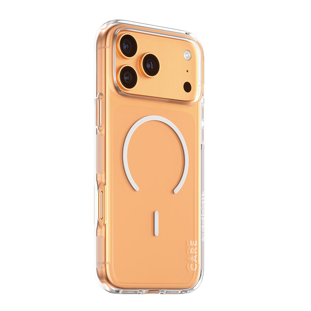 Futrola MagSafe za Apple iPhone 17 Pro Max, PanzerGlass, Care Urban Explorer, Bijela Prozirnost
