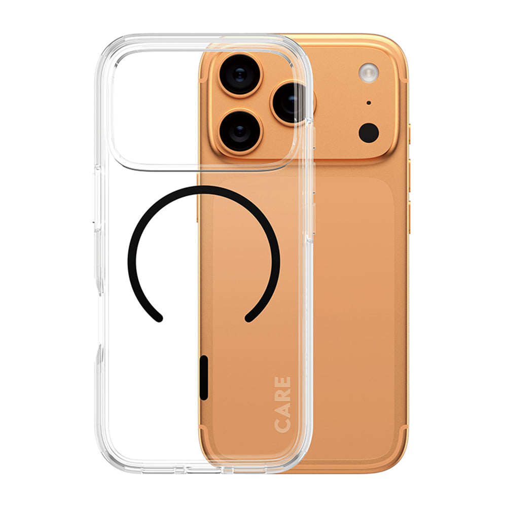Futrola MagSafe za Apple iPhone 17 Pro Max, PanzerGlass, Care Urban Explorer, Crna Prozirnost
