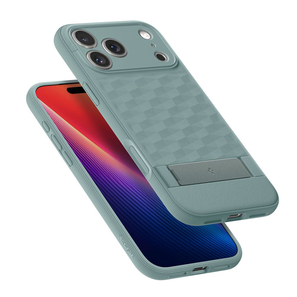 Futrola MagSafe za Apple iPhone 17 Pro Max, Spigen, Caseology Parallax S, Zelena