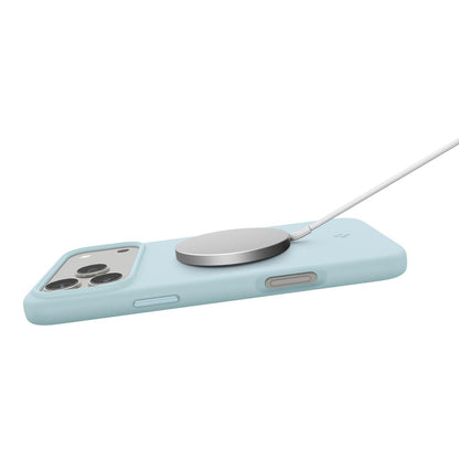 Futrola MagSafe za Apple iPhone 17 Pro Max, Spigen, Silicone Fit, Plava