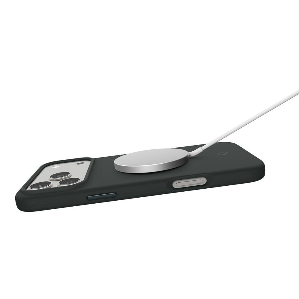 Futrola MagSafe za Apple iPhone 17 Pro Max, Spigen, Silicone Fit, Zelena