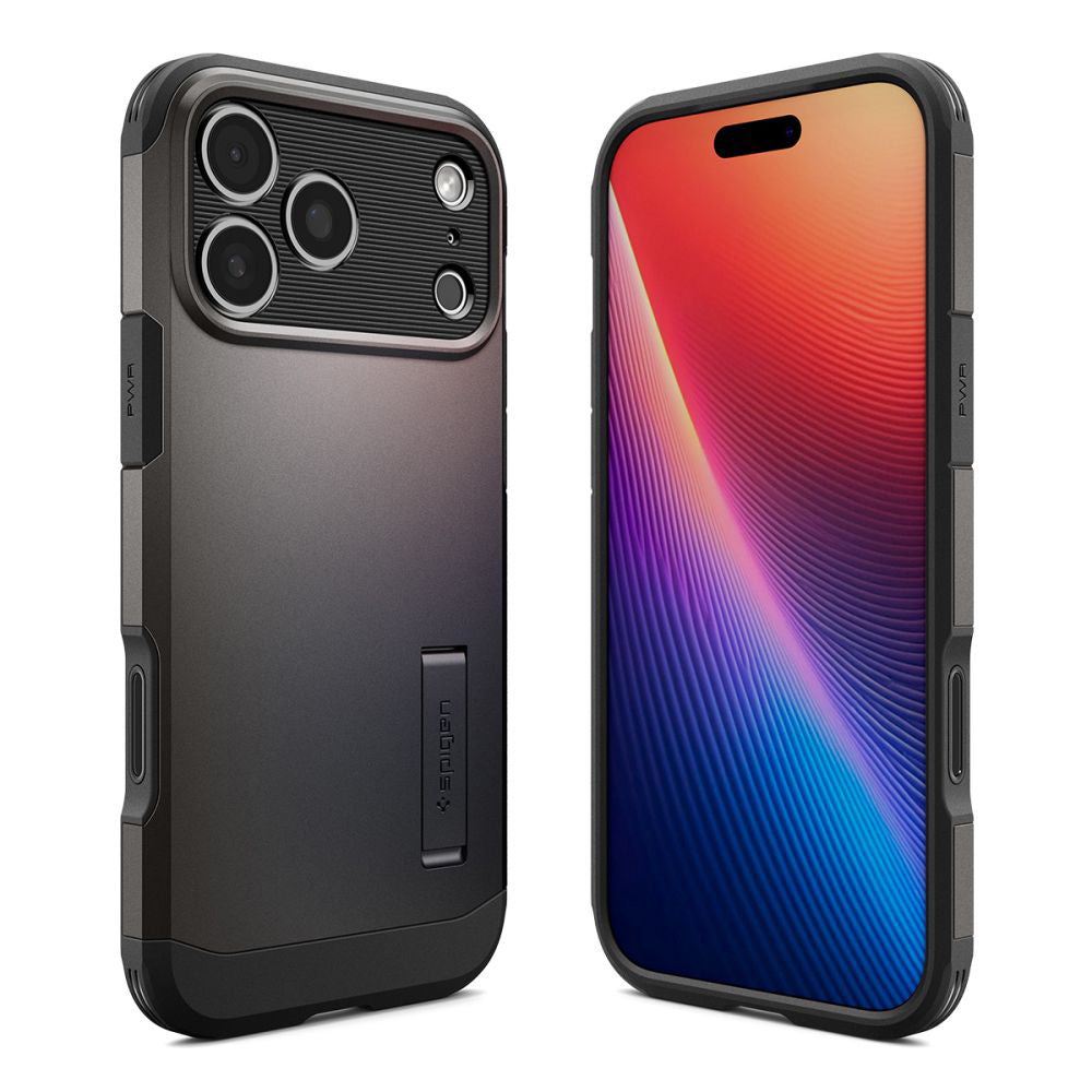 Futrola MagSafe za Apple iPhone 17 Pro Max, Spigen, Tough Armor T, Siva