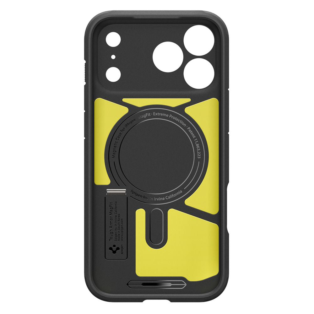 Futrola MagSafe za Apple iPhone 17 Pro Max, Spigen, Tough Armor T, Siva