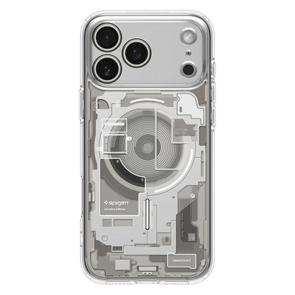 Futrola MagSafe za Apple iPhone 17 Pro Max, Spigen, Ultra Hybrid Neo One, Prozirna