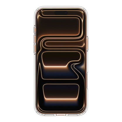 Futrola MagSafe za Apple iPhone 17 Pro Max, Spigen, Ultra Hybrid, Prozirna Narančasta