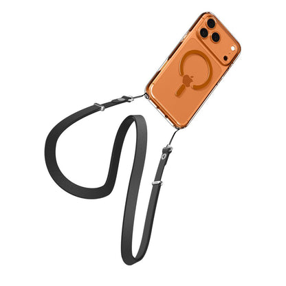 Futrola MagSafe za Apple iPhone 17 Pro Max, Spigen, Ultra Hybrid, Prozirna Narančasta