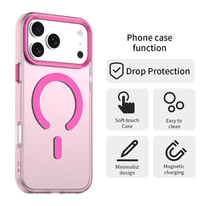 Futrola MagSafe za Apple iPhone 17 Pro Max, Techsuit, CandyCase, Roza