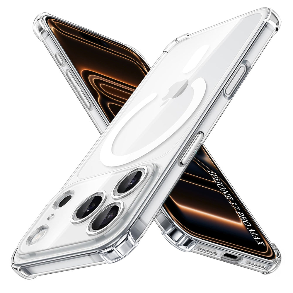 Futrola MagSafe za Apple iPhone 17 Pro Max, Techsuit, Shockproof, Prozirna