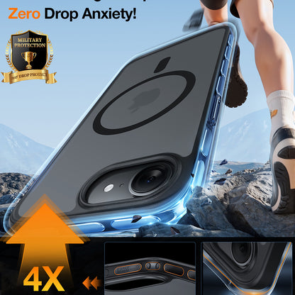 Futrola MagSafe za Apple iPhone 17 Pro Max, Torras, Guardian, Prozirna