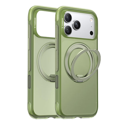 MagSafe futrola za Apple iPhone 17 Pro Max, Torras, Ostand O3 Air, Saten Zelena