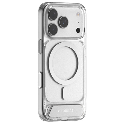 Husa MagSafe za Apple iPhone 17 Pro Max, Torras, Pstand, Prozirna
