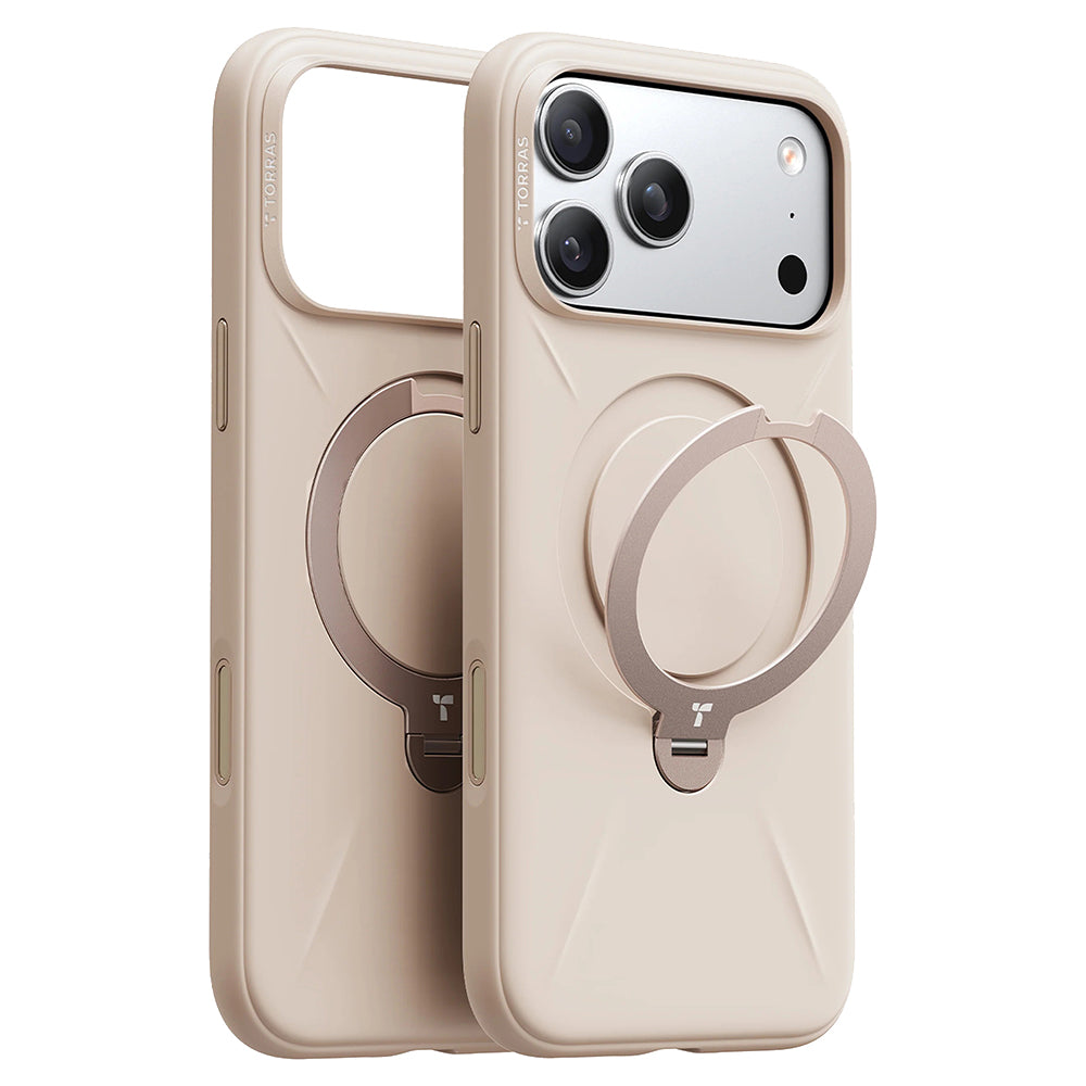 Futrola MagSafe za Apple iPhone 17 Pro Max, Torras, QPRO Silicone, Zlatna