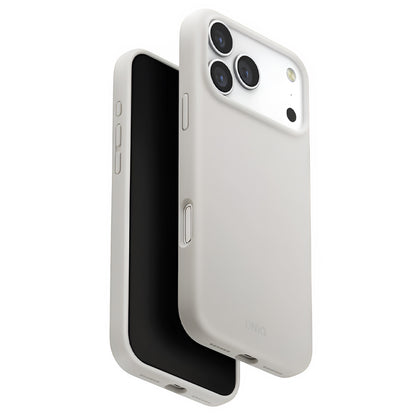 Futrola MagSafe za Apple iPhone 17 Pro Max, UNIQ, Lino MagClick, Siva