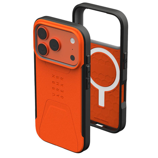 MagSafe futrola za Apple iPhone 17 Pro Max, Urban Armor Gear, Civilian LT, Narančasta