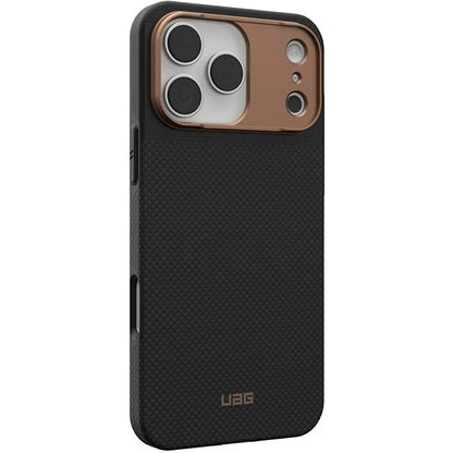 MagSafe futrola za Apple iPhone 17 Pro Max, Urban Armor Gear, Fibr Armr, Crna Bronca