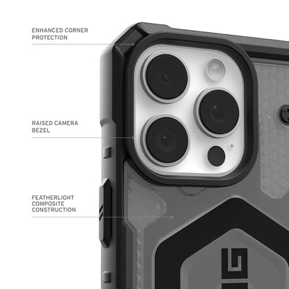 Futrola MagSafe za Apple iPhone 17 Pro Max, Urban Armor Gear, Pathfinder Clear, Siva
