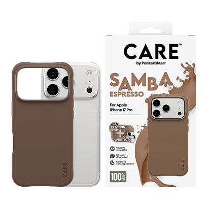 Futrola MagSafe za Apple iPhone 17 Pro, PanzerGlass, Care Fashionable, Smeđa